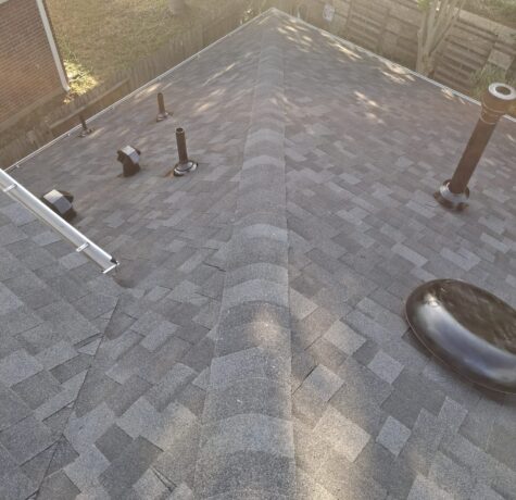 New Owens Corning Duration roof installed on 4,000 sq. ft. home in Katy TX